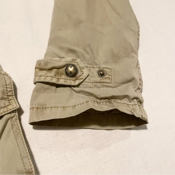 ARITZIA Utility Jacket Womens XS Zip Snap Military Coat - Picture 5 of 16